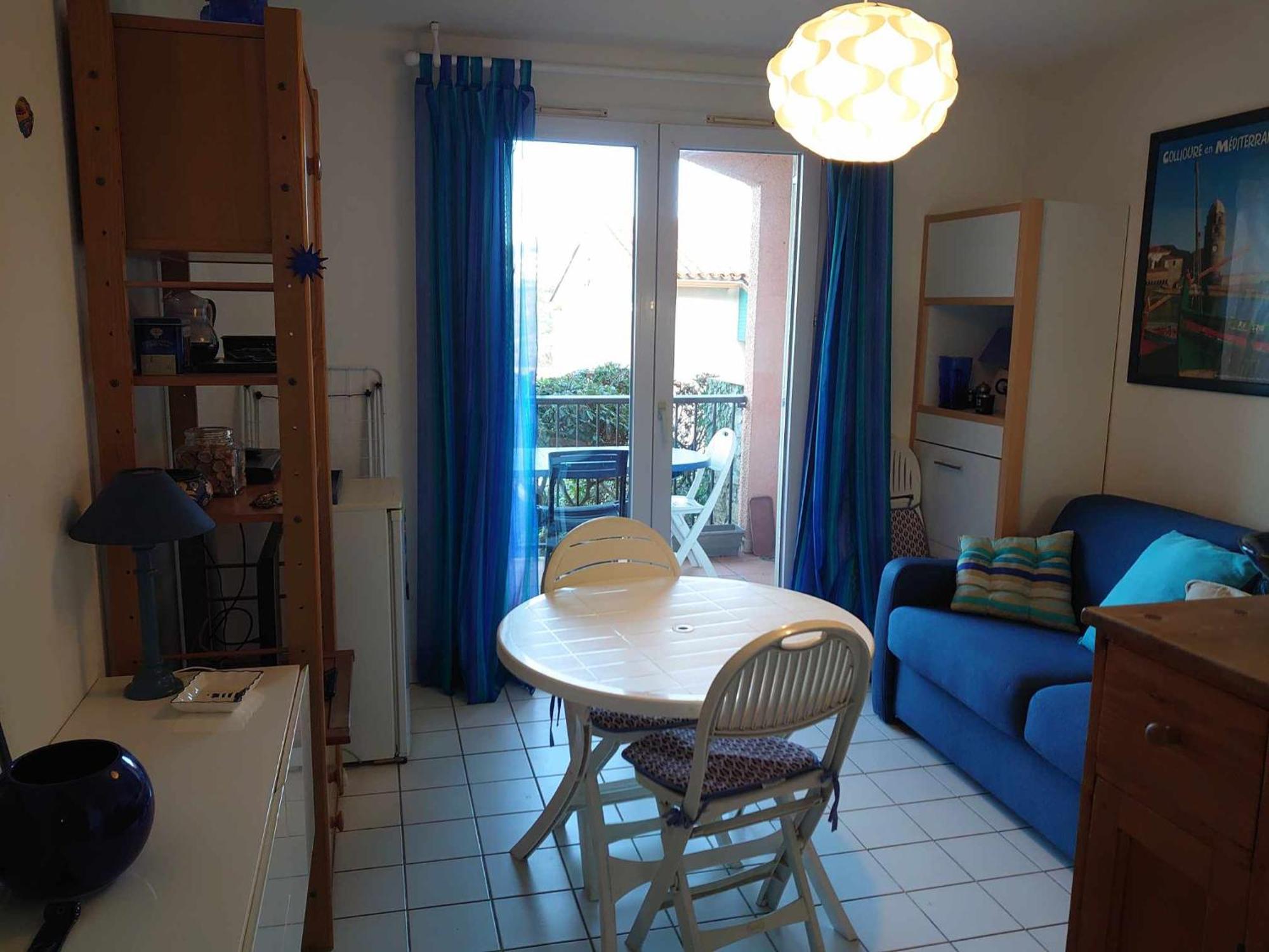 4Rb86 Appartement Type T2 Cabine Dans Residence Bord De Mer A コリウール エクステリア 写真