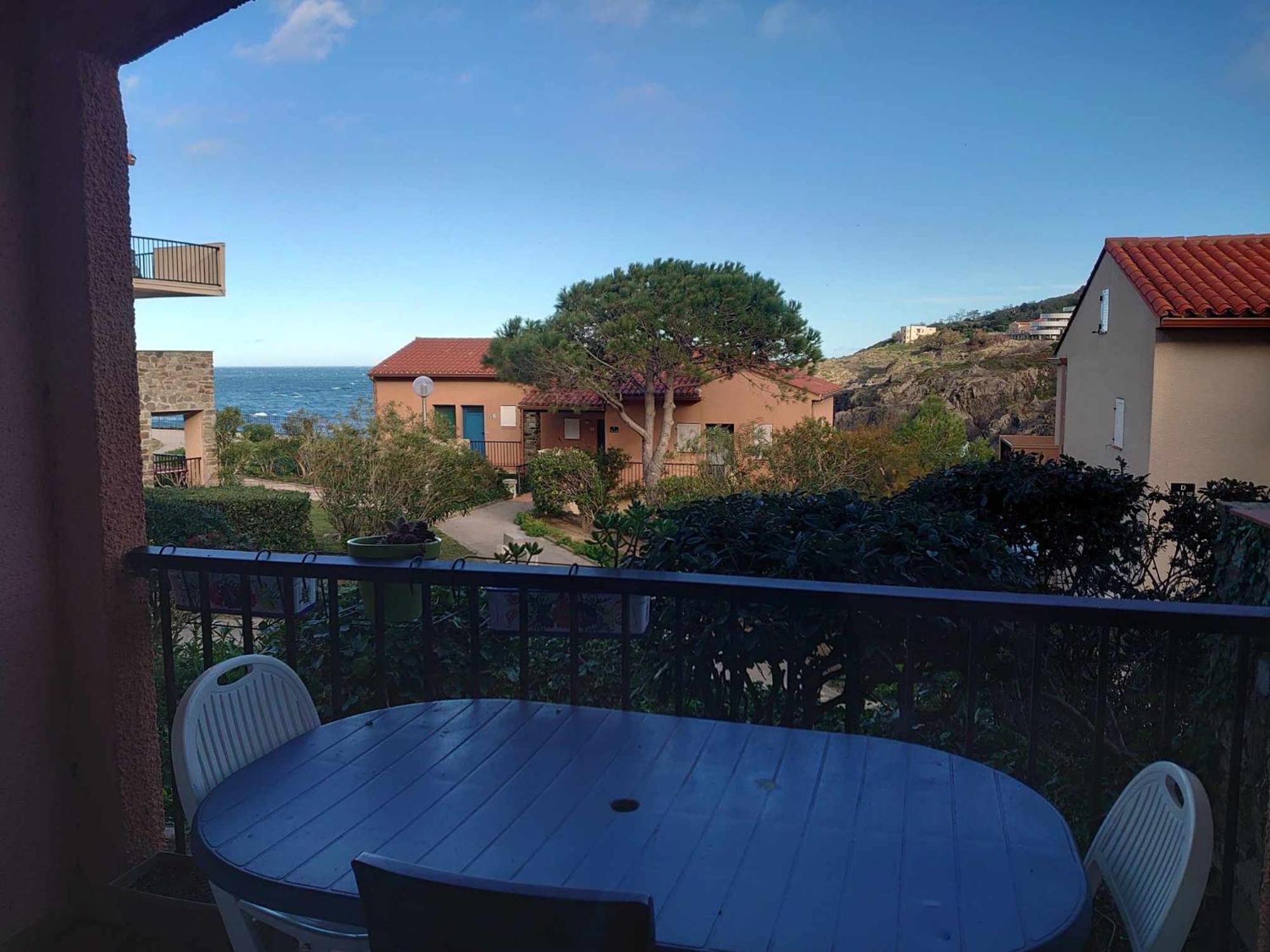 4Rb86 Appartement Type T2 Cabine Dans Residence Bord De Mer A コリウール エクステリア 写真